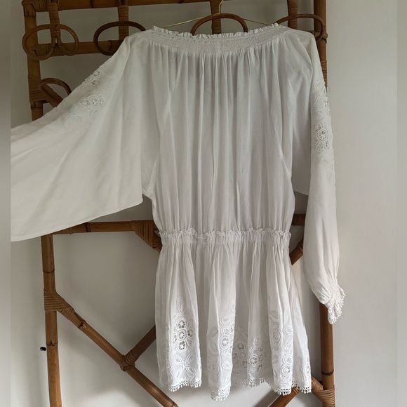 Ramy Brook Eyelet Lace Embroidered Dress - Picture 2 of 6